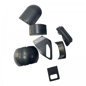 カスタムモールディングカーボンファイバーオートパーツ3Kツイルカーボンファイバーカーパーツ